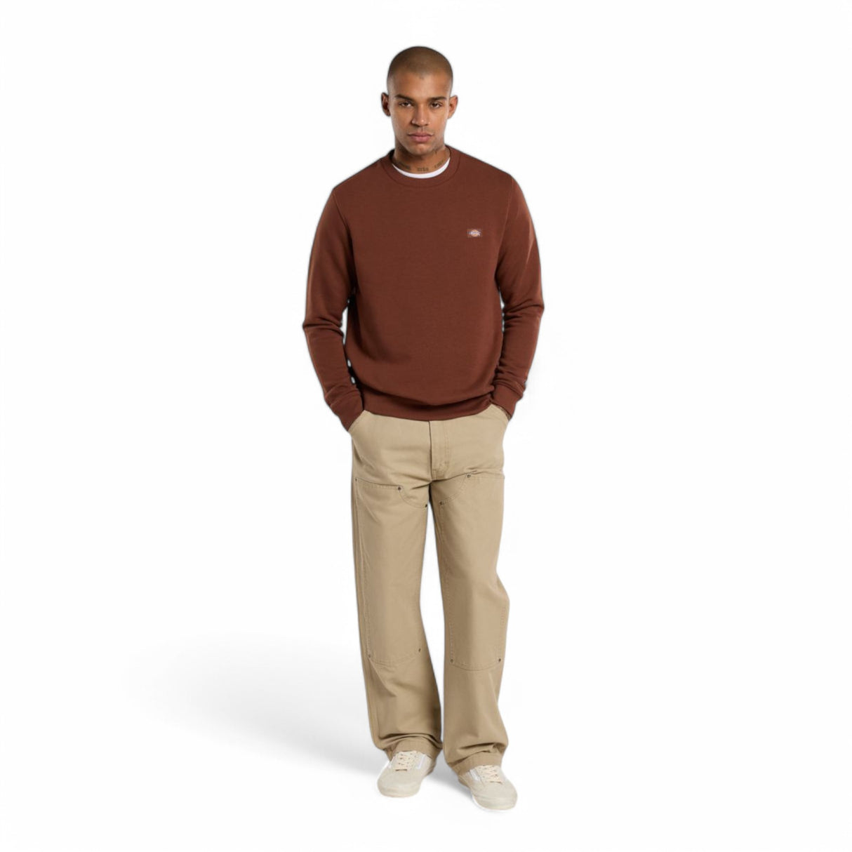 Dickies Men's Oakport Sweatshirt Black / Small-Black / Medium-Black / Large-Black / X-Large-Pine Needle Green / Small #- 53 Degrees North 