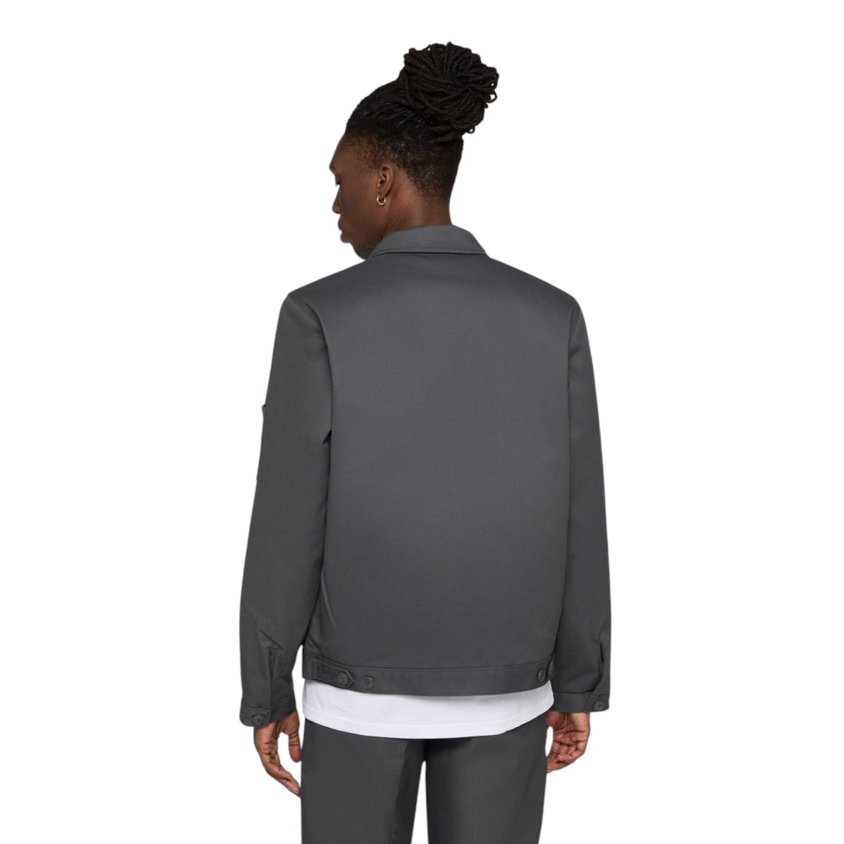 Dickies Men's Lined Eisenhower Jacket Charcoal Grey / Small-Charcoal Grey / Medium-Charcoal Grey / Large-Charcoal Grey / X-Large #- 53 Degrees North 