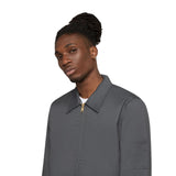 Dickies Men's Lined Eisenhower Jacket Charcoal Grey / Small-Charcoal Grey / Medium-Charcoal Grey / Large-Charcoal Grey / X-Large #- 53 Degrees North 