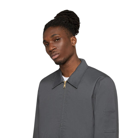 Dickies Men's Lined Eisenhower Jacket Charcoal Grey / Small-Charcoal Grey / Medium-Charcoal Grey / Large-Charcoal Grey / X-Large #- 53 Degrees North 