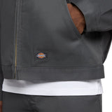 Dickies Men's Lined Eisenhower Jacket Charcoal Grey / Small-Charcoal Grey / Medium-Charcoal Grey / Large-Charcoal Grey / X-Large #- 53 Degrees North 