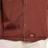 Dickies Men's River Ranch Work Shirt Cappuccino / Small-Cappuccino / Medium-Cappuccino / Large-Cappuccino / X-Large #- 53 Degrees North 