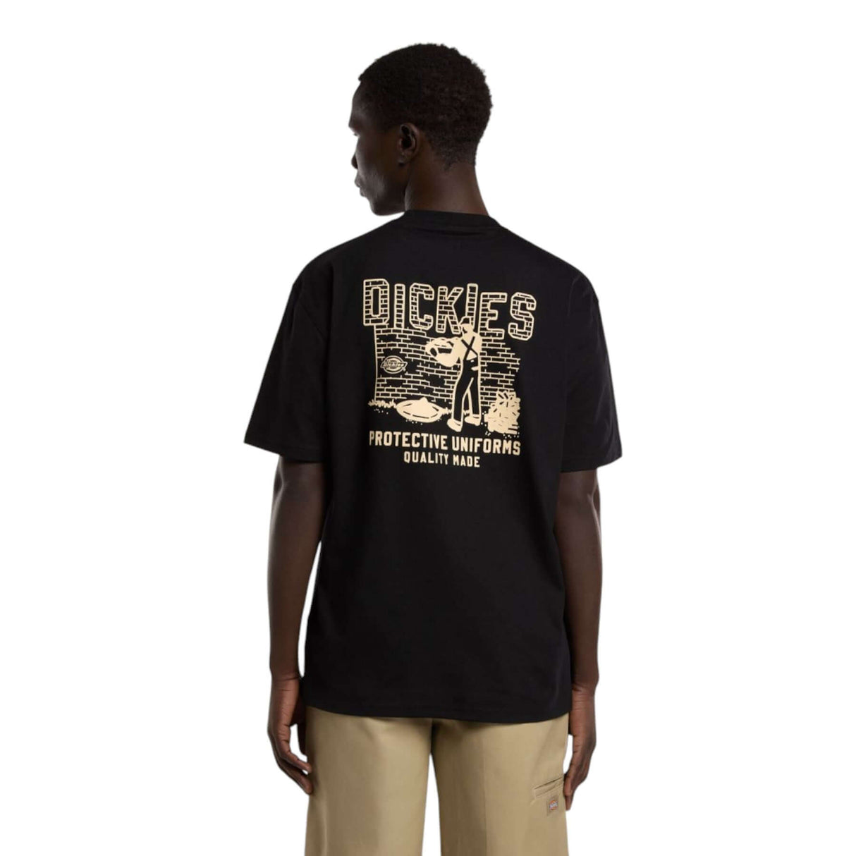 Dickies Men's Bricklane T-Shirt Black / Small-Black / Medium-Black / Large-Black / X-Large #- 53 Degrees North 