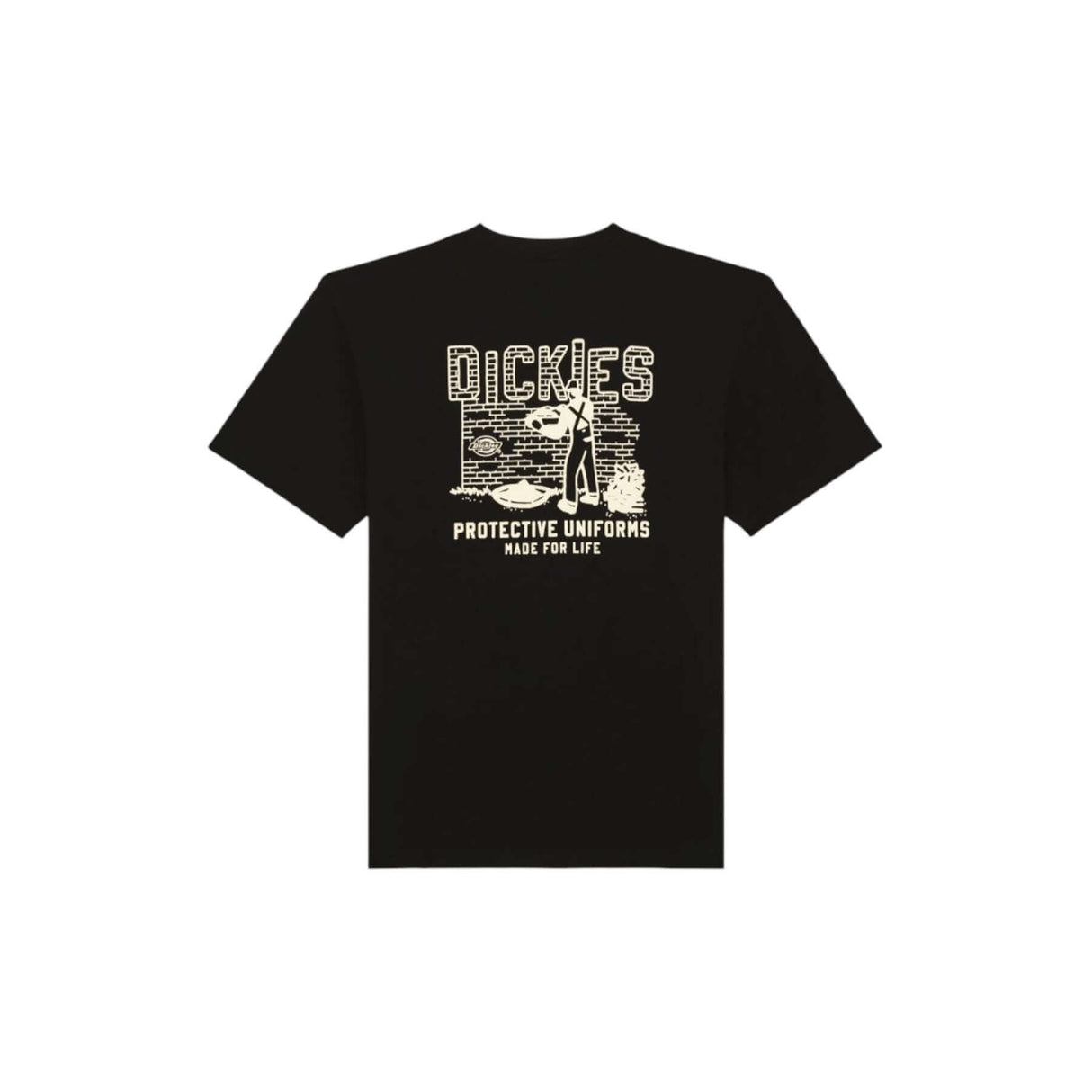 Dickies Men's Bricklane T-Shirt Black / Small-Black / Medium-Black / Large-Black / X-Large #- 53 Degrees North 