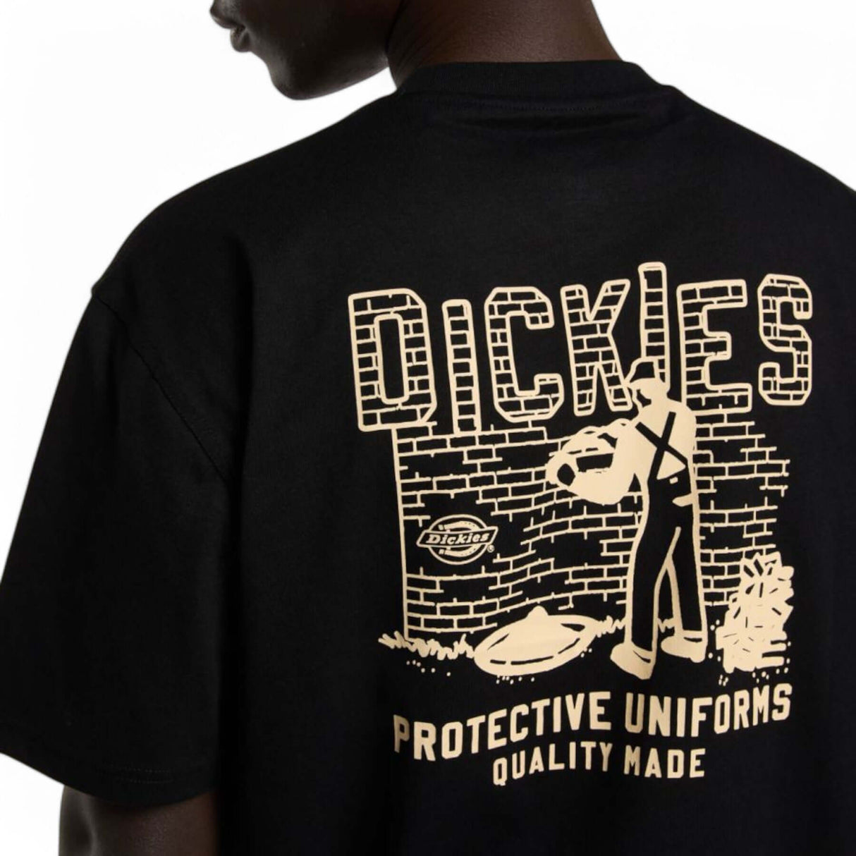 Dickies Men's Bricklane T-Shirt Black / Small-Black / Medium-Black / Large-Black / X-Large #- 53 Degrees North 