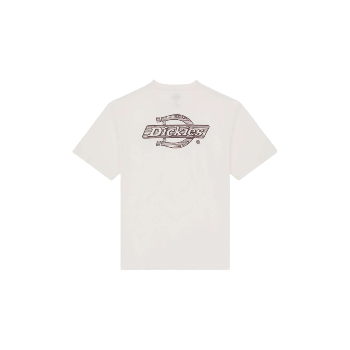 Dickies Men's Wood Logo T-Shirt Egret / Small-Egret / Medium-Egret / Large-Egret / X-Large #- 53 Degrees North 