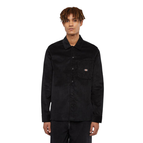 Dickies Men's Corduroy Shirt Black / Small-Black / Medium-Black / Large-Black / X-Large #- 53 Degrees North 
