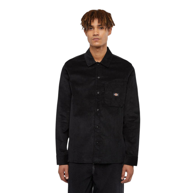 Dickies Men's Corduroy Shirt Black / Small-Black / Medium-Black / Large-Black / X-Large #- 53 Degrees North 