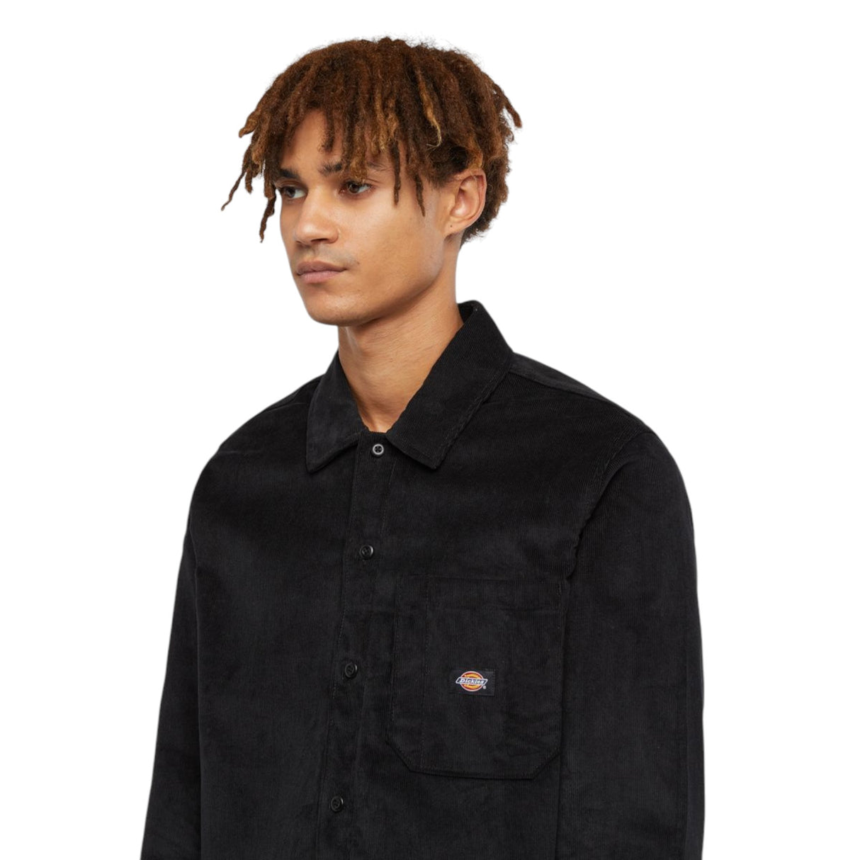 Dickies Men's Corduroy Shirt Black / Small-Black / Medium-Black / Large-Black / X-Large #- 53 Degrees North 