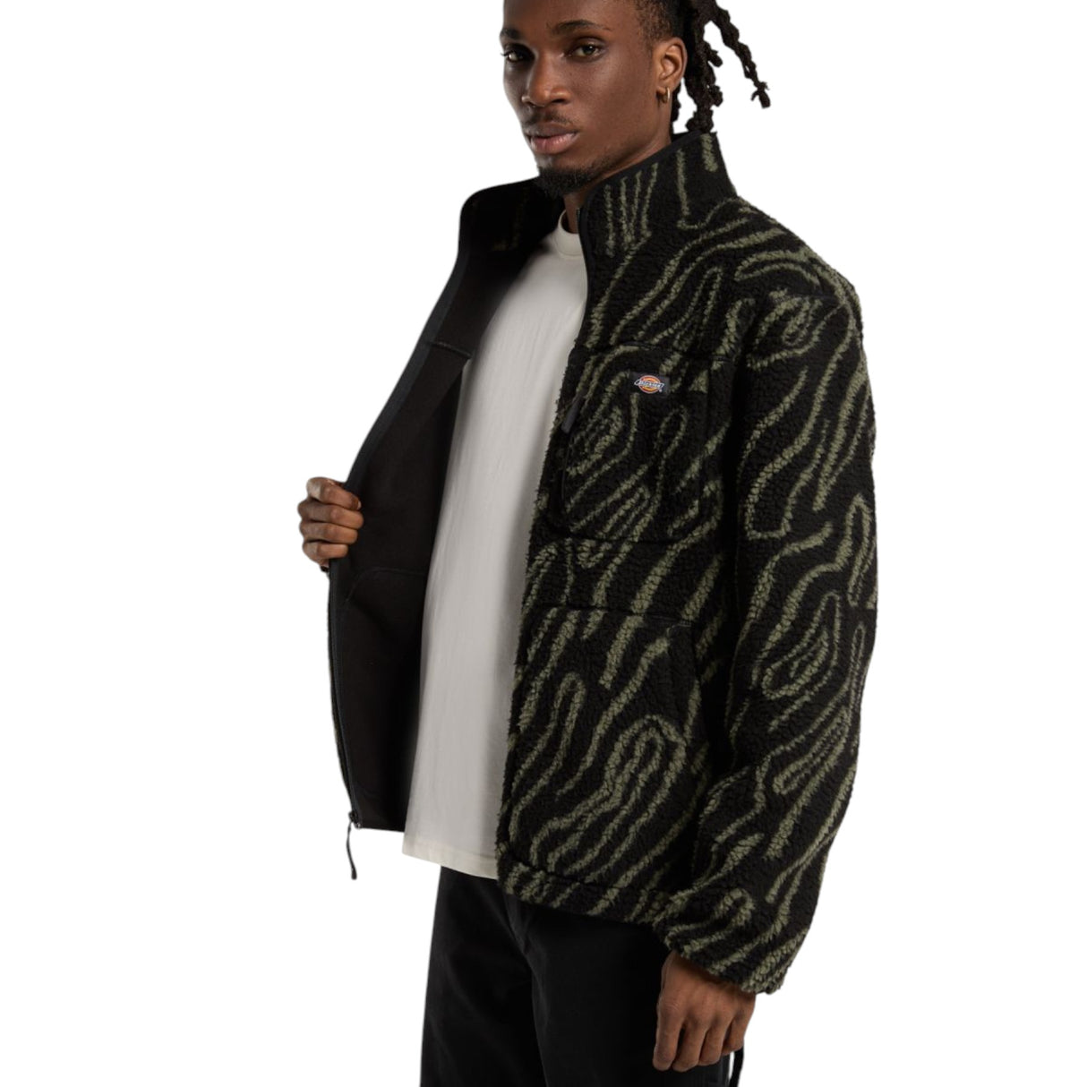 Dickies Men's Mount Hope Printed Fleece Black / Small-Black / Medium-Black / Large-Black / X-Large #- 53 Degrees North 