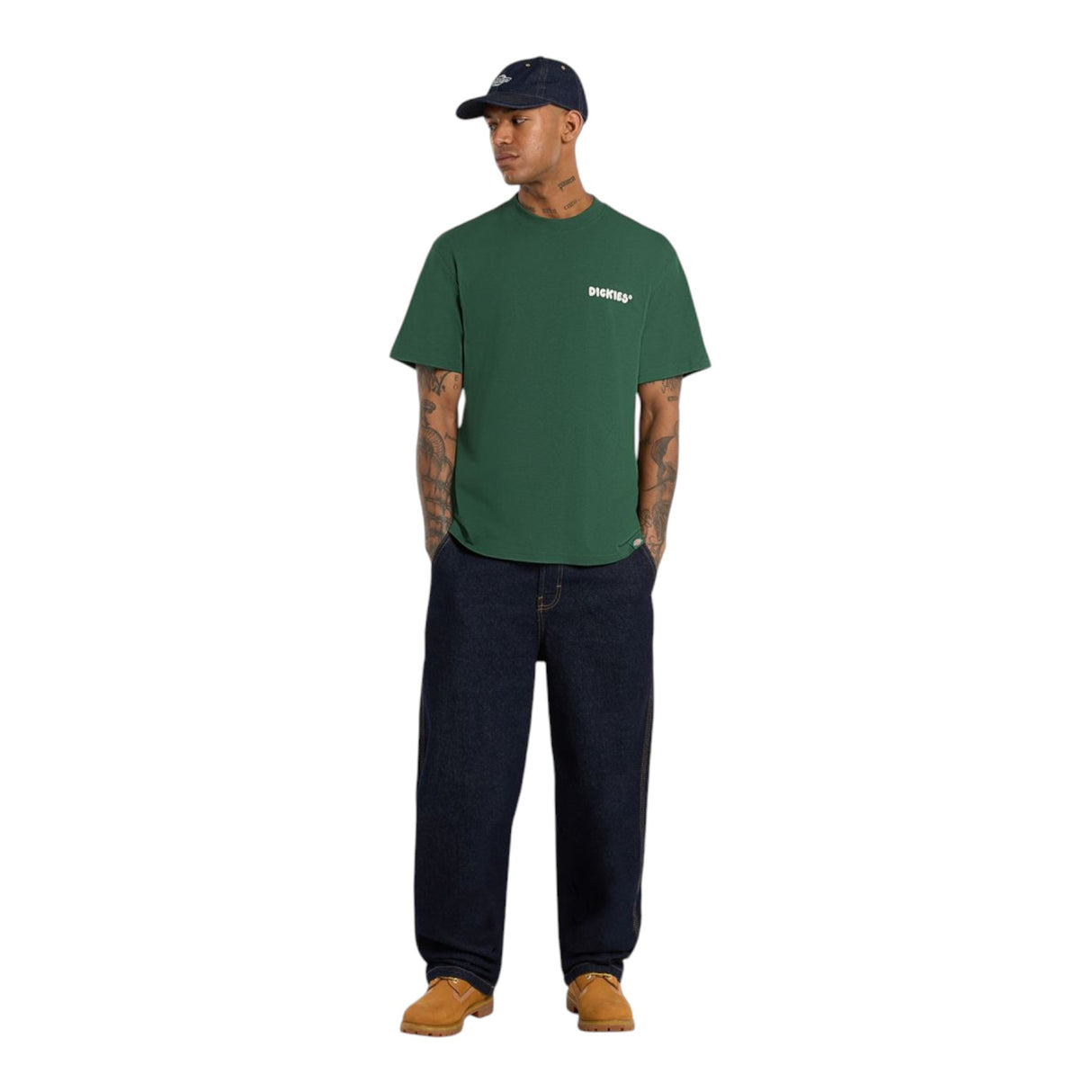 Dickies Men's Gordonsville Tee Pine Needle / Small-Pine Needle / Medium-Pine Needle / Large-Pine Needle / X-Large #- 53 Degrees North 