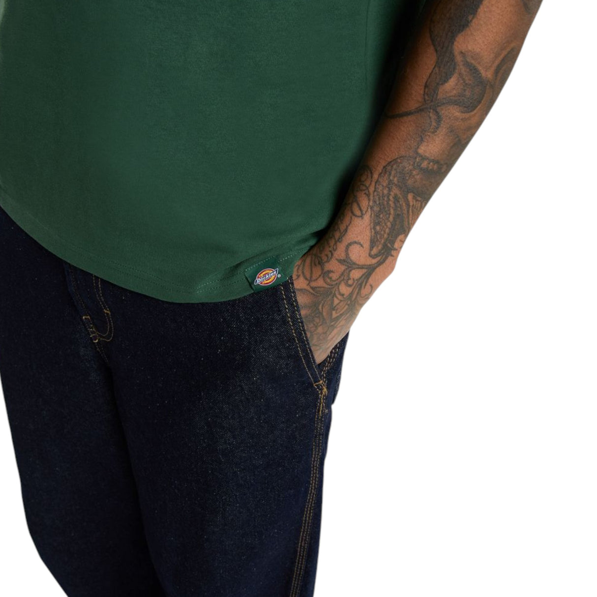 Dickies Men's Gordonsville Tee Pine Needle / Small-Pine Needle / Medium-Pine Needle / Large-Pine Needle / X-Large #- 53 Degrees North 