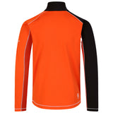 Dare 2b Kids' Formate II Core Stretch Long Sleeve Midlayer Top Gulfstream/Fjord Blue/Rusty Orange / Age 3-4-Gulfstream/Fjord Blue/Rusty Orange / Age 5-6-Gulfstream/Fjord Blue/Rusty Orange / Age 7-8-Gulfstream/Fjord Blue/Rusty Orange / Age 9-10-Gulfstream/Fjord Blue/Rusty Orange / Age 11-12 - 53 Degrees North 