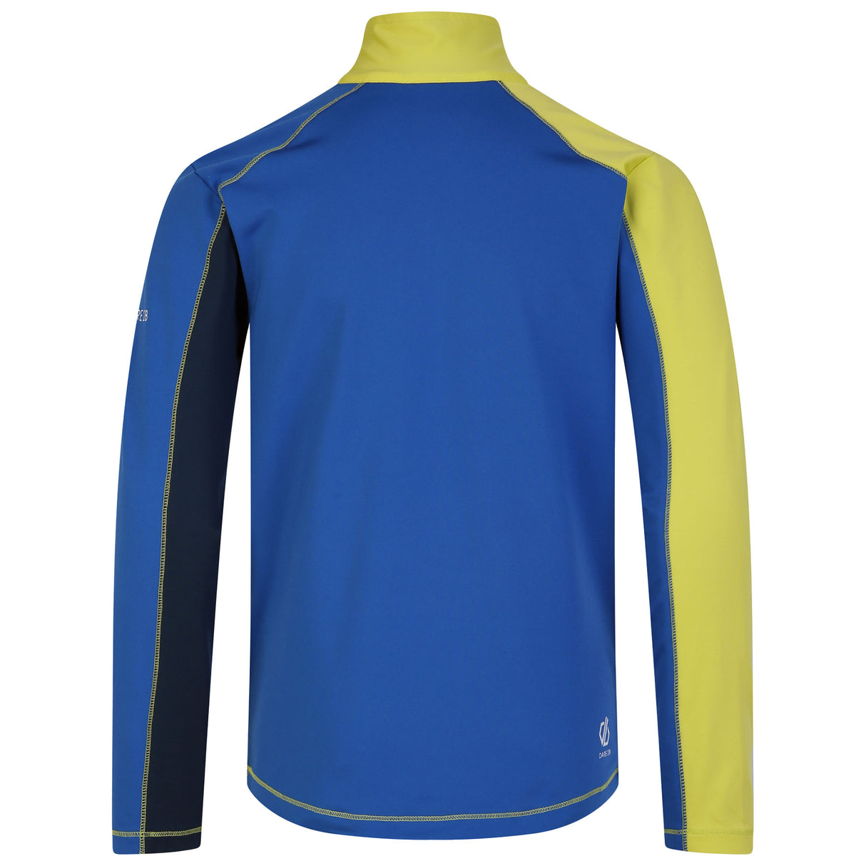 Dare 2b Kids' Formate II Core Stretch Long Sleeve Midlayer Top Gulfstream/Fjord Blue/Rusty Orange / Age 3-4-Gulfstream/Fjord Blue/Rusty Orange / Age 5-6-Gulfstream/Fjord Blue/Rusty Orange / Age 7-8-Gulfstream/Fjord Blue/Rusty Orange / Age 9-10-Gulfstream/Fjord Blue/Rusty Orange / Age 11-12 - 53 Degrees North 
