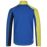 Dare 2b Kids' Formate II Core Stretch Long Sleeve Midlayer Top Gulfstream/Fjord Blue/Rusty Orange / Age 3-4-Gulfstream/Fjord Blue/Rusty Orange / Age 5-6-Gulfstream/Fjord Blue/Rusty Orange / Age 7-8-Gulfstream/Fjord Blue/Rusty Orange / Age 9-10-Gulfstream/Fjord Blue/Rusty Orange / Age 11-12 - 53 Degrees North 