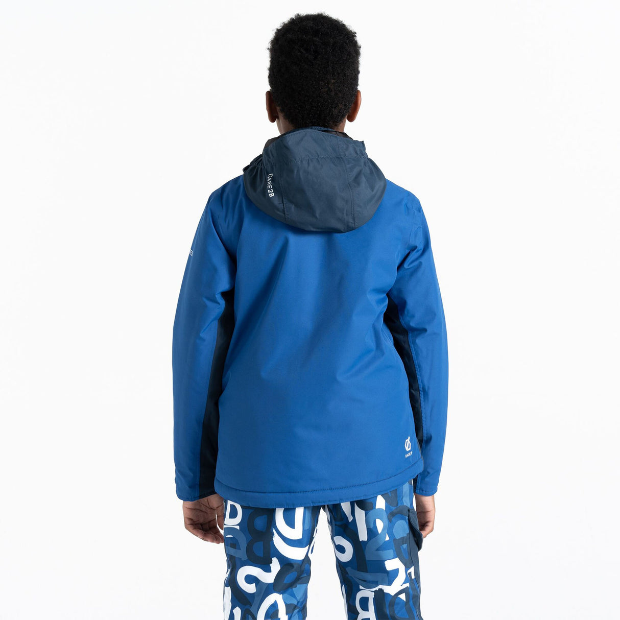 Dare 2b Kids' Impose III Ski Jacket Ebony Grey/Black / Age 3-4-Ebony Grey/Black / Age 5-6-Ebony Grey/Black / Age 7-8-Ebony Grey/Black / Age 9-10-Ebony Grey/Black / Age 11-12 - 53 Degrees North 