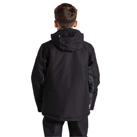 Dare 2b Kids' Impose Jacket Black/Iron Gate / Age 5-6-Black/Iron Gate / Age 7-8-Black/Iron Gate / Age 9-10-Black/Iron Gate / Age 11-12-Black/Iron Gate / Age 13 - 53 Degrees North 