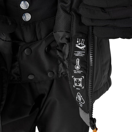 Dare 2b Kids' Impose Jacket Black/Iron Gate / Age 5-6-Black/Iron Gate / Age 7-8-Black/Iron Gate / Age 9-10-Black/Iron Gate / Age 11-12-Black/Iron Gate / Age 13 - 53 Degrees North 