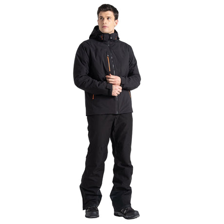 Dare 2b Men's Eagle Jacket Black / X-Small-Black / Small-Black / Medium-Black / Large-Black / X-Large - 53 Degrees North 
