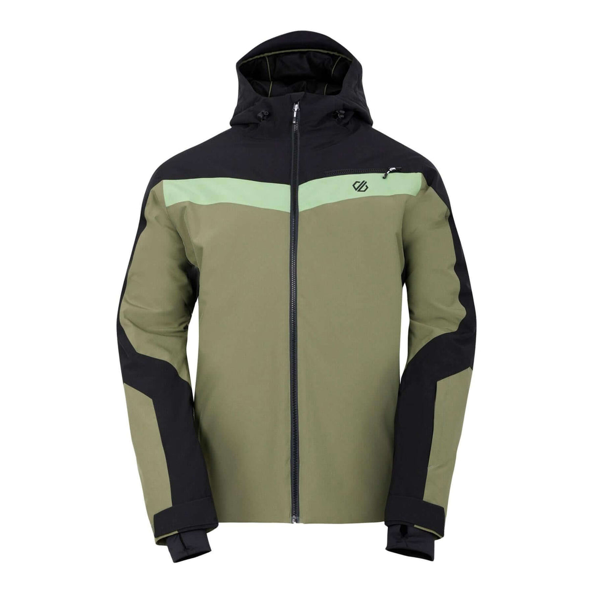 Dare 2b Men's Eagle Jacket Black/Clay/Ebony Grey / Small-Black/Clay/Ebony Grey / Medium-Black/Clay/Ebony Grey / Large-Black/Clay/Ebony Grey / X-Large-Black/Clay/Ebony Grey / XX-Large - 53 Degrees North 