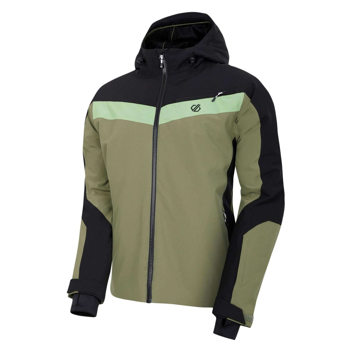 Dare 2b Men's Eagle Jacket Black/Clay/Ebony Grey / Small-Black/Clay/Ebony Grey / Medium-Black/Clay/Ebony Grey / Large-Black/Clay/Ebony Grey / X-Large-Black/Clay/Ebony Grey / XX-Large - 53 Degrees North 