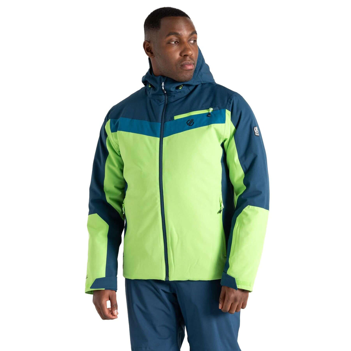 Dare 2b Men's Eagle Jacket Black/Clay/Ebony Grey / Small-Black/Clay/Ebony Grey / Medium-Black/Clay/Ebony Grey / Large-Black/Clay/Ebony Grey / X-Large-Black/Clay/Ebony Grey / XX-Large - 53 Degrees North 
