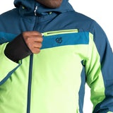 Dare 2b Men's Eagle Jacket Black/Clay/Ebony Grey / Small-Black/Clay/Ebony Grey / Medium-Black/Clay/Ebony Grey / Large-Black/Clay/Ebony Grey / X-Large-Black/Clay/Ebony Grey / XX-Large - 53 Degrees North 