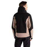 Dare 2b Men's Eagle Jacket Black/Clay/Ebony Grey / Small-Black/Clay/Ebony Grey / Medium-Black/Clay/Ebony Grey / Large-Black/Clay/Ebony Grey / X-Large-Black/Clay/Ebony Grey / XX-Large - 53 Degrees North 
