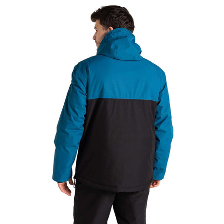 Dare 2b Men's Freeride Overhead Jacket Kingfisher Blue/Black / Small-Kingfisher Blue/Black / Medium-Kingfisher Blue/Black / Large-Kingfisher Blue/Black / X-Large-Kingfisher Blue/Black / XX-Large - 53 Degrees North 