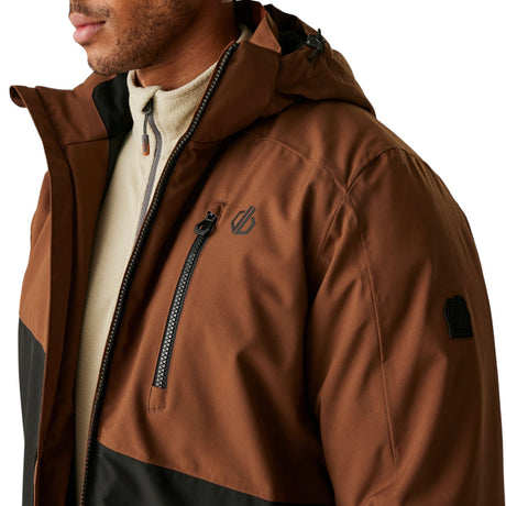 Dare 2b Men's Halfpipe Jacket Blue Indigo/Moonlight Denim / X-Small-Blue Indigo/Moonlight Denim / Small-Blue Indigo/Moonlight Denim / Medium-Blue Indigo/Moonlight Denim / Large-Blue Indigo/Moonlight Denim / X-Large - 53 Degrees North 