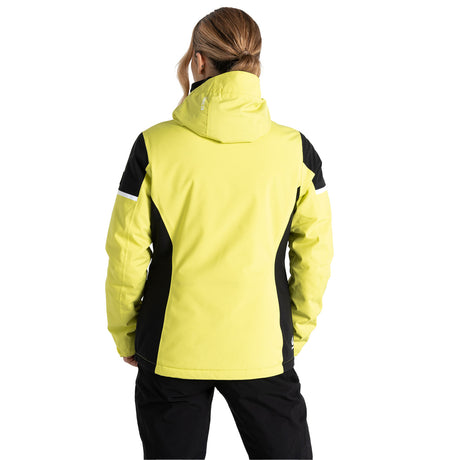 Dare 2b Women's Carving Ski Jacket Yellow Plum/Black / X-Small-Yellow Plum/Black / Small-Yellow Plum/Black / Medium-Yellow Plum/Black / Large-Yellow Plum/Black / X-Large - 53 Degrees North 