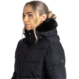 Dare 2b Women's Glamorize IV Ski Jacket Black / X-Small-Black / Small-Black / Medium-Black / Large-Black / X-Large - 53 Degrees North 