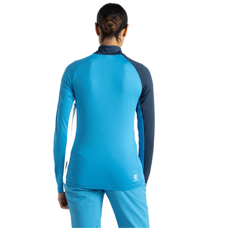 Dare 2b Women's Ice Core Stretch Midlayer Top Black/Ebony Grey / X-Small-Black/Ebony Grey / Small-Black/Ebony Grey / Medium-Black/Ebony Grey / Large-Black/Ebony Grey / X-Large - 53 Degrees North 