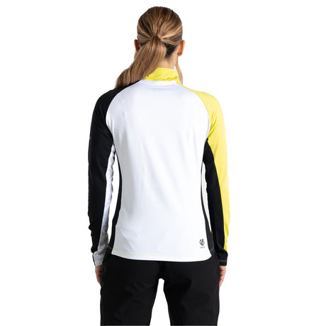 Dare 2b Women's Ice Core Stretch Midlayer Top Black/Ebony Grey / X-Small-Black/Ebony Grey / Small-Black/Ebony Grey / Medium-Black/Ebony Grey / Large-Black/Ebony Grey / X-Large - 53 Degrees North 