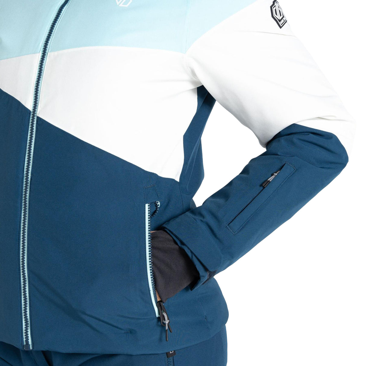 Dare 2b Women's Ice Jacket Dusty Rose/Ebony Grey / X-Small-Dusty Rose/Ebony Grey / Small-Dusty Rose/Ebony Grey / Medium-Dusty Rose/Ebony Grey / Large-Dusty Rose/Ebony Grey / X-Large - 53 Degrees North 