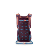 Osprey Daylite Backpack Moody Burgundy-Blue Spikemoss/Alkaline-Black-Cascade Blue/Latte Brown #- 53 Degrees North 