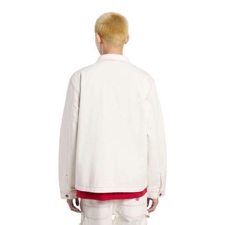 Dickies Men's Lewistown Denim Jacket Egret / Small-Egret / Medium-Egret / Large-Egret / X-Large - 53 Degrees North 