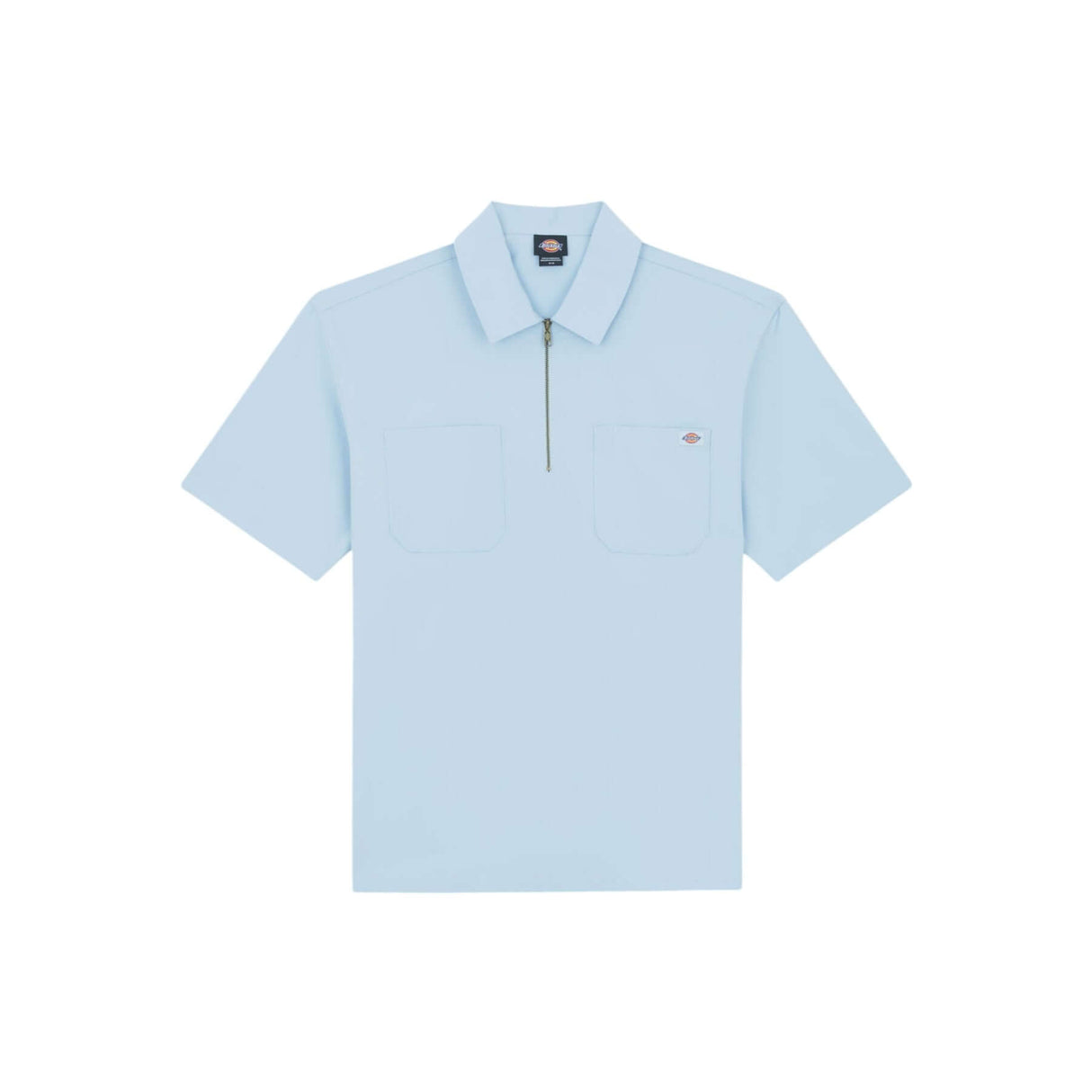 Dickies Men's Ranch 1/4 Zip Shirt Skyway / Small-Skyway / Medium-Skyway / Large-Skyway / X-Large - 53 Degrees North 