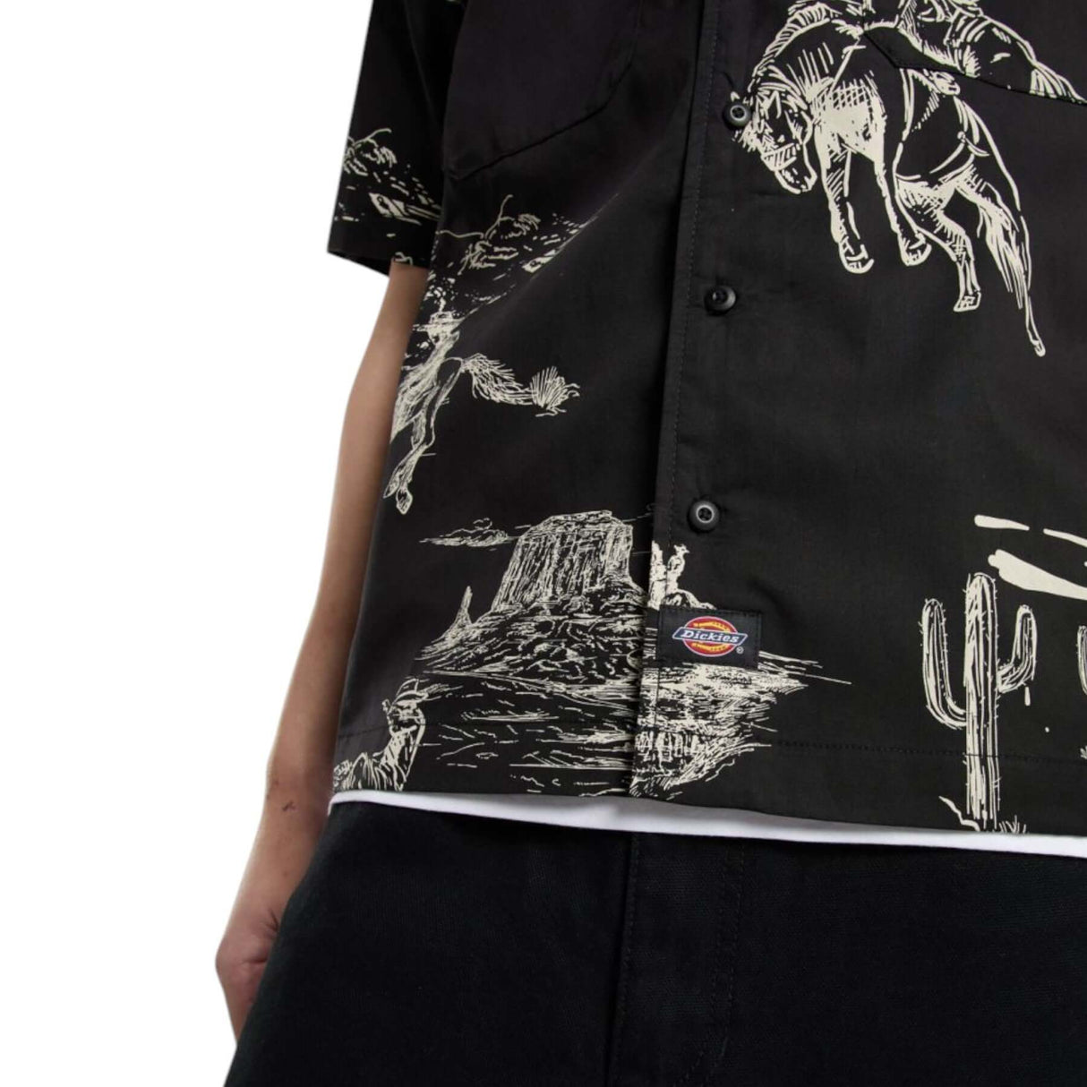 Dickies Men's Savage Work Shirt Black / Small-Black / Medium-Black / Large-Black / X-Large - 53 Degrees North 