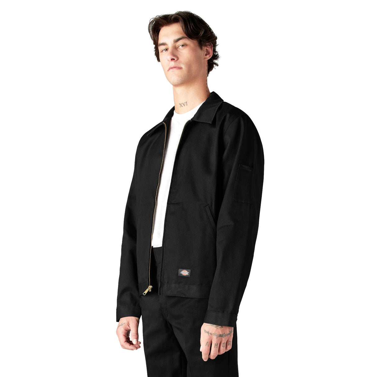 Dickies Men's Unlined Eisenhower Jacket Black / Small-Black / Medium-Black / Large-Black / X-Large-Khaki / Small - 53 Degrees North 