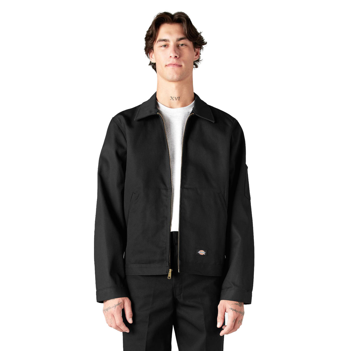 Dickies Men's Unlined Eisenhower Jacket Black / Small-Black / Medium-Black / Large-Black / X-Large-Khaki / Small - 53 Degrees North 