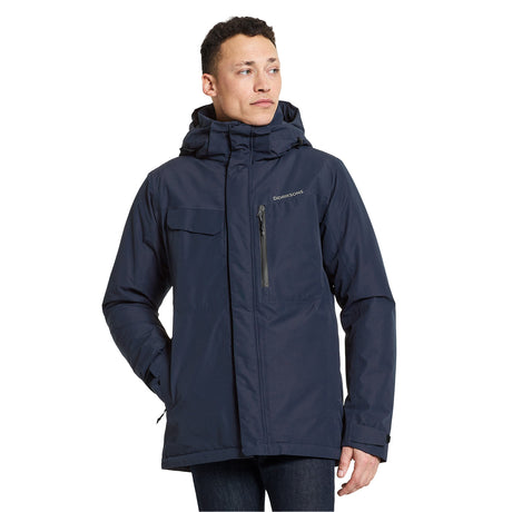 Didriksons Men's Stefan Waterproof Insulated Jacket Dark Night Blue / Small - 53 Degrees North