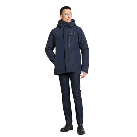 Didriksons Men's Stefan Waterproof Insulated Jacket Dark Night Blue / Small - 53 Degrees North