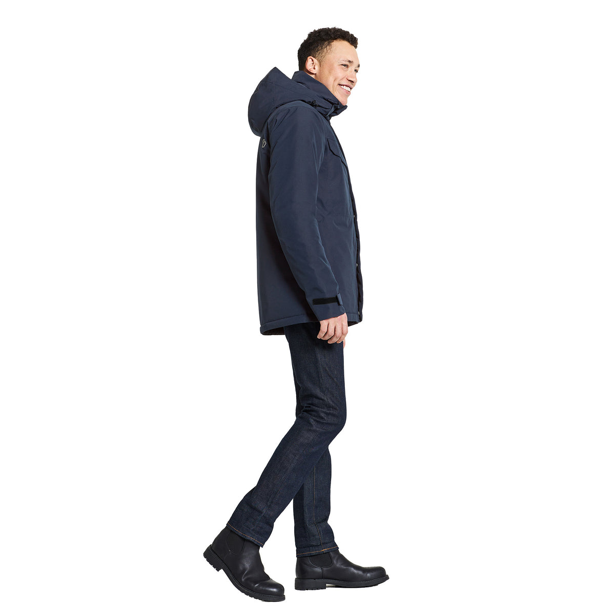 Didriksons Men's Stefan Waterproof Insulated Jacket Dark Night Blue / Small - 53 Degrees North