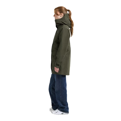 Didriksons Women's Harriet Waterproof Parka Deep Green / X-Small - 53 Degrees North