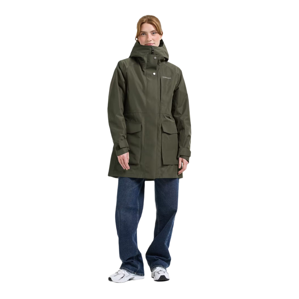 Didriksons Women's Harriet Waterproof Parka Deep Green / X-Small - 53 Degrees North