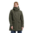 Didriksons Women's Harriet Waterproof Parka Deep Green / X-Small - 53 Degrees North