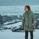 Didriksons Women's Marget Waterproof Insulated Parka Ash Brown / Small-Ash Brown / Medium-Ash Brown / Large-Ash Brown / X-Large-Light Moss / Small - 53 Degrees North 