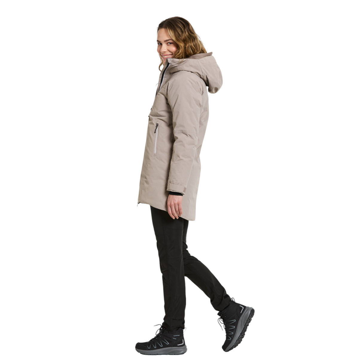 Didriksons Women's Marget Waterproof Insulated Parka Ash Brown / Small-Ash Brown / Medium-Ash Brown / Large-Ash Brown / X-Large-Light Moss / Small - 53 Degrees North 