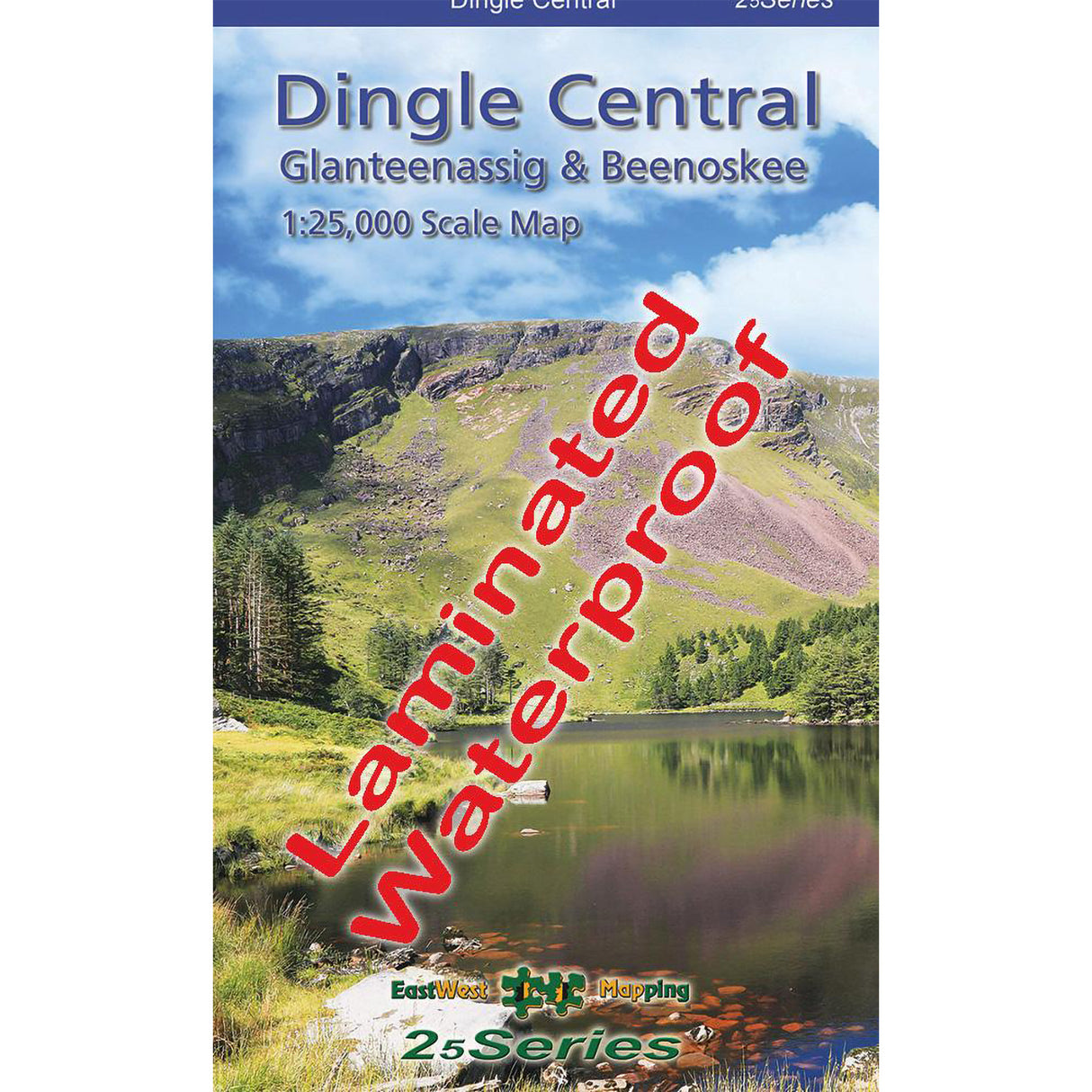 EastWest Mapping Dingle Central & Beenoskee Waterproof Map Default Title #- 53 Degrees North 